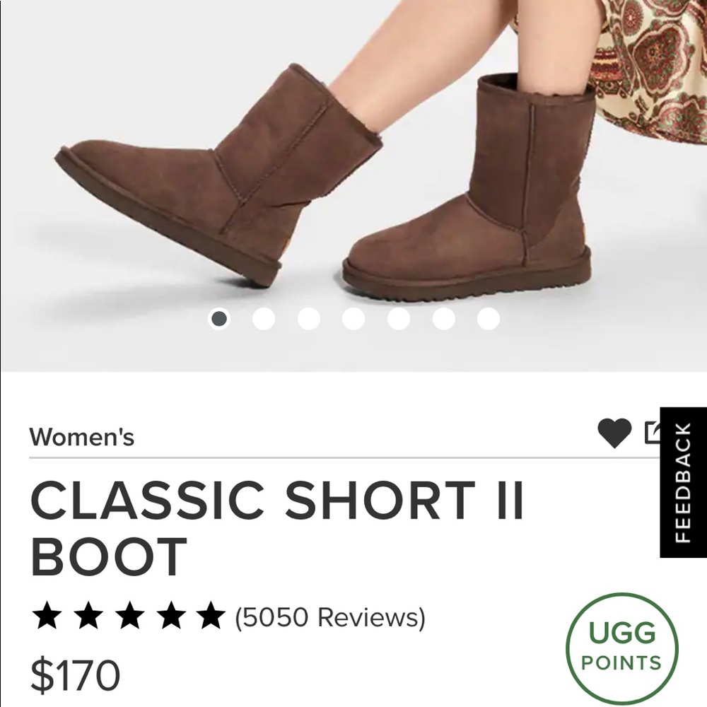 Brown Classic Short UGG Boot